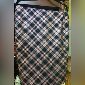 NY&C pink metallic skirt in pink size L